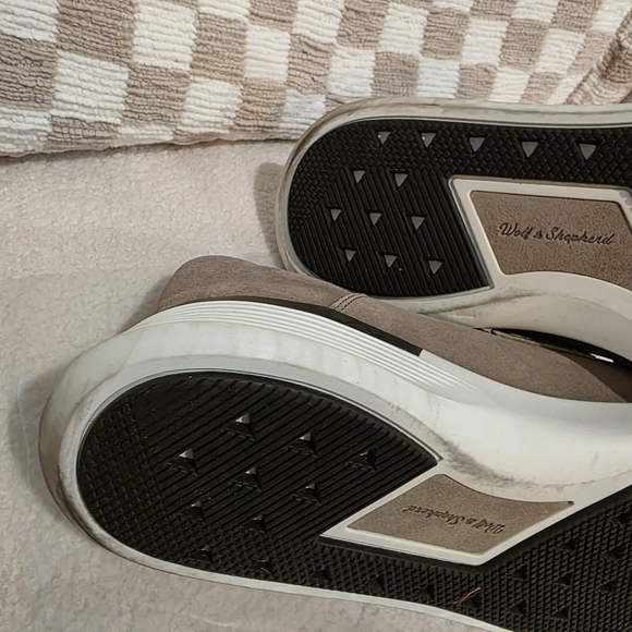 Wolf & Shepherd Crossover Penny Loafer Suede Leather Mens Size 11 M - Picture 13 of 15